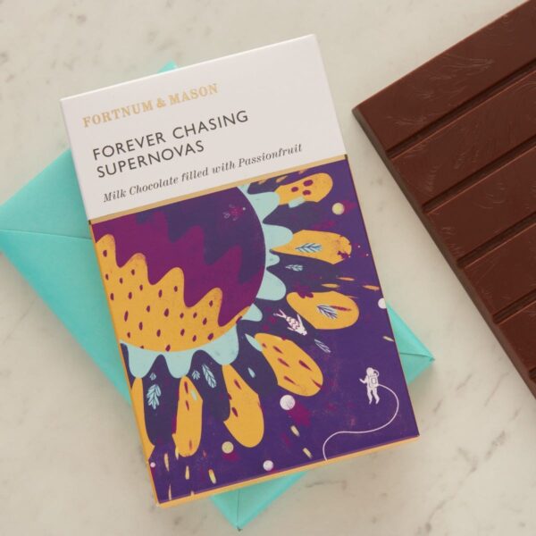 Milk Chocolate Passionfruit Filled Bar, 120g - Image 2